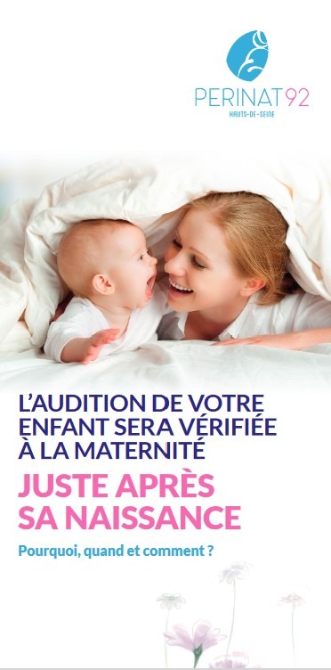 plaquette dépistage auditif