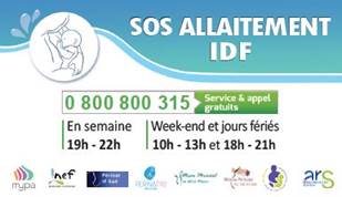 etiquette sos allaitement